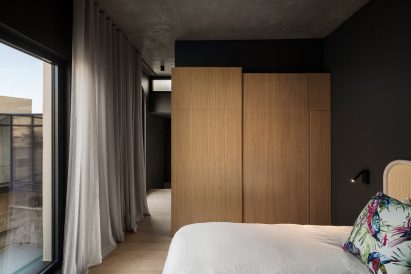 Bedroom inside The Mill House in Malta