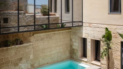 Exterior of The Mill House in Malta