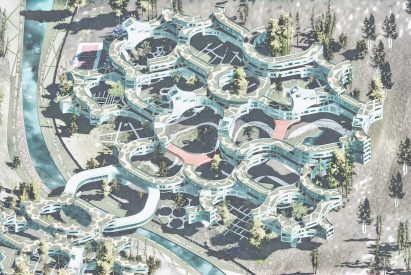Visualisation of settlement with octagonal segments