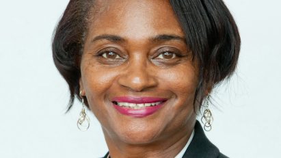 Portrait of Valerie Vaughan-Dick, RIBA CEO