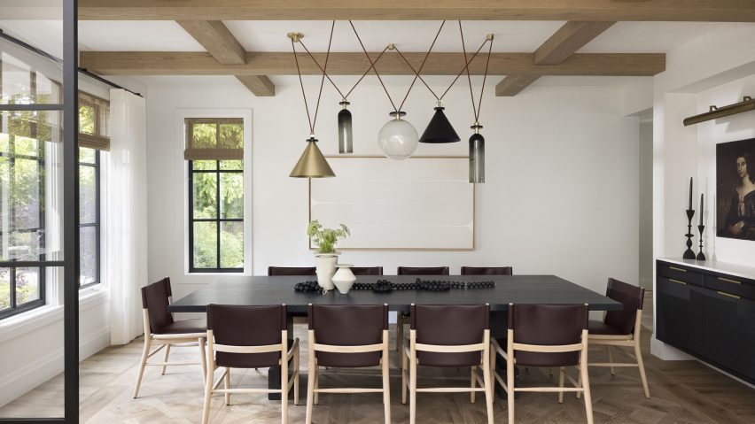 Dining room at Vancouver Home