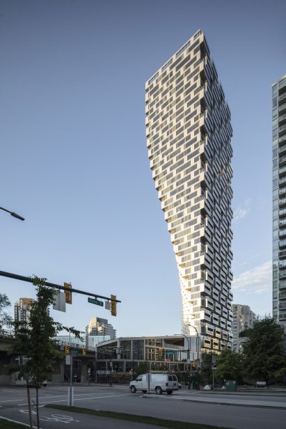 Vancouver House has a distinctive form