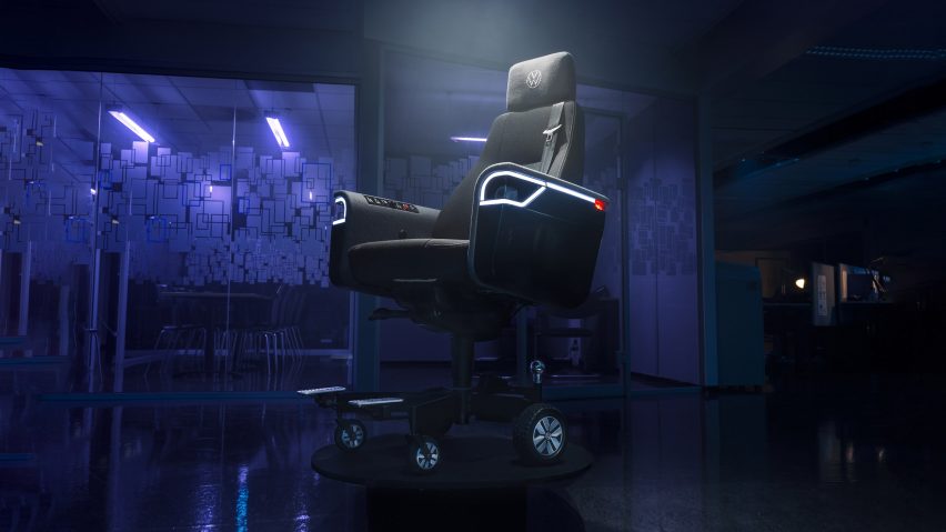 A gaming chair by Volkswagen
