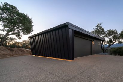 ADG rain collection wall on home