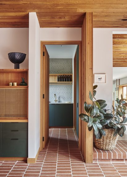 Kitchen of West Bend House in Melbourne, designed by Brave New Eco