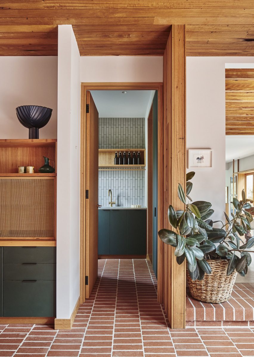 Kitchen of West Bend House in Melbourne, designed by Brave New Eco