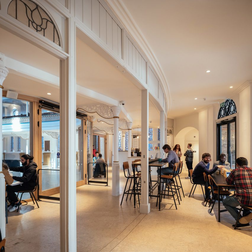 Interior of Westminster Chapel by Scott Whitby Studio