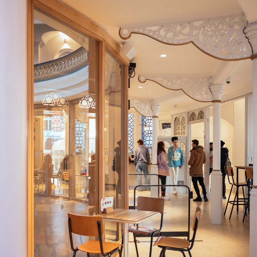 Interior of Westminster Chapel by Scott Whitby Studio
