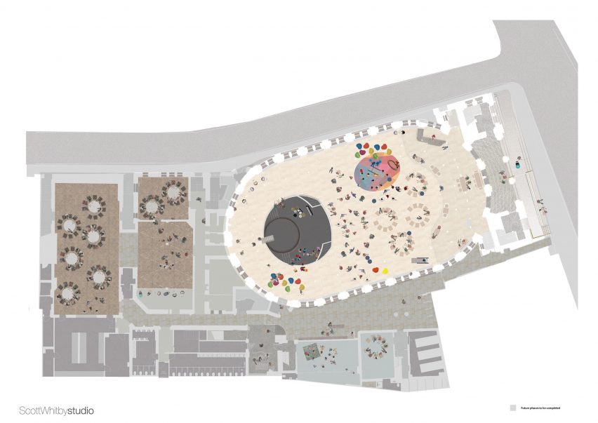 Floor plan of Westminster Chapel by Scott Whitby Studio