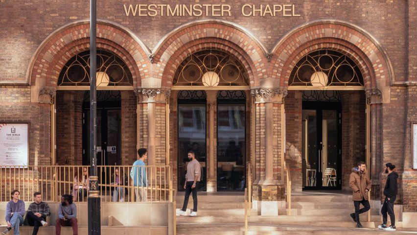 Front facade of Westminster Chapel