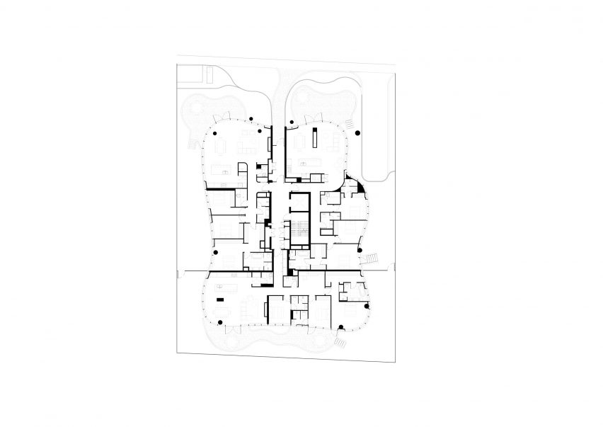 Ground floor plan of No.6 Sydney Street