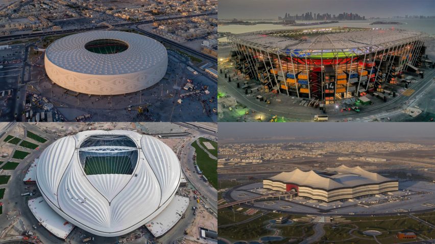 Four of eight stadiums for the 2022 FIFA World Cup Qatar