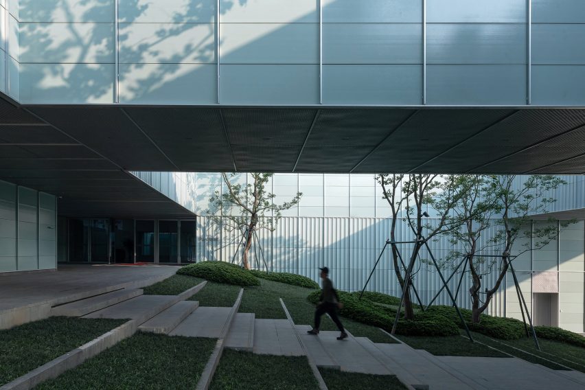 Exterior of Yada Theatre by Group of Architects in Yixing, China