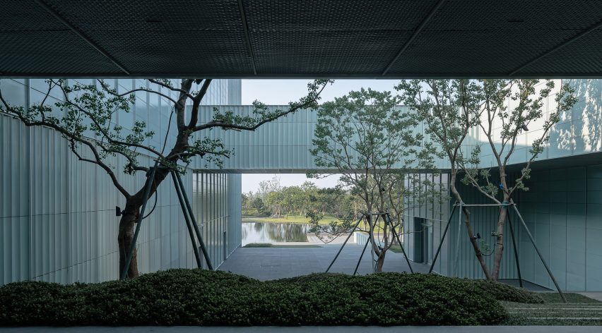 Exterior of Yada Theatre by Group of Architects in Yixing, China