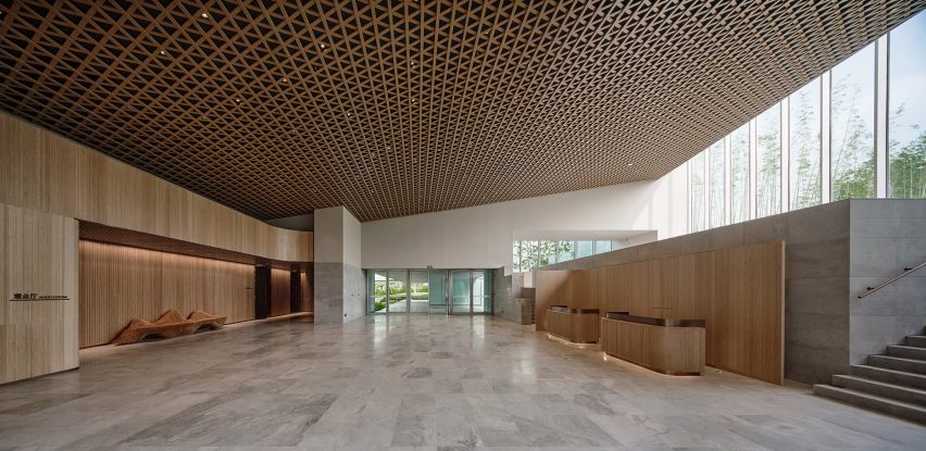 Interior of Yada Theatre by Group of Architects in Yixing, China