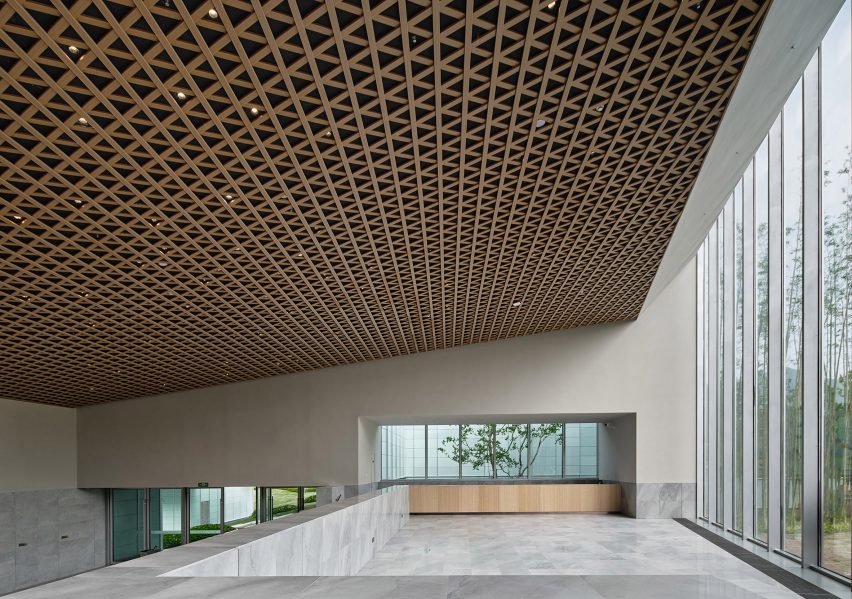 Interior of Yada Theatre by Group of Architects in Yixing, China
