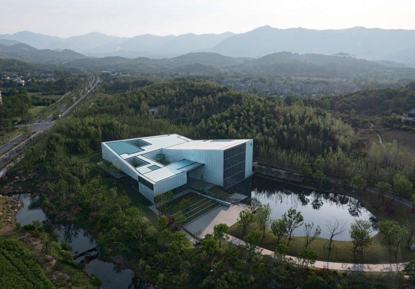 Exterior of Yada Theatre by Group of Architects in Yixing, China