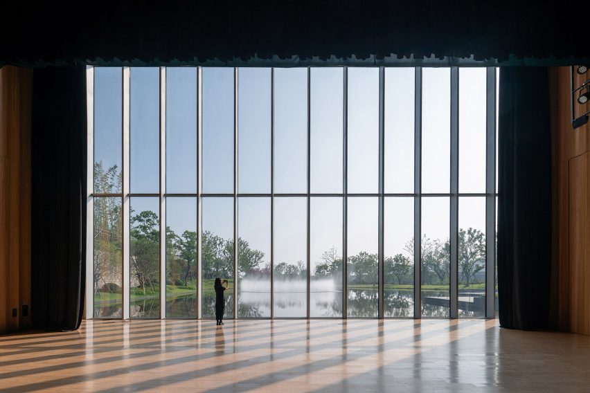 Interior of Yada Theatre by Group of Architects in Yixing, China