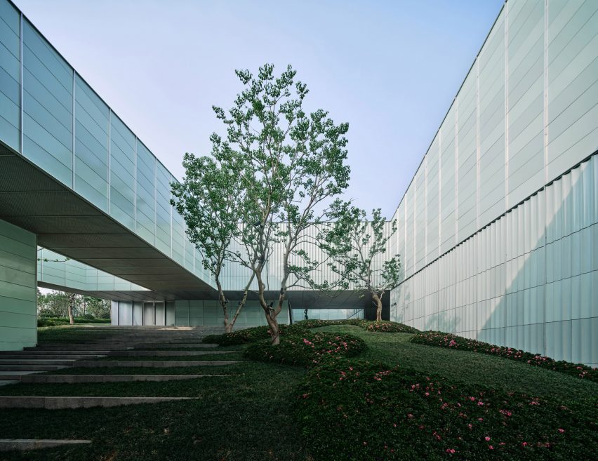 Exterior of Yada Theatre by Group of Architects in Yixing, China