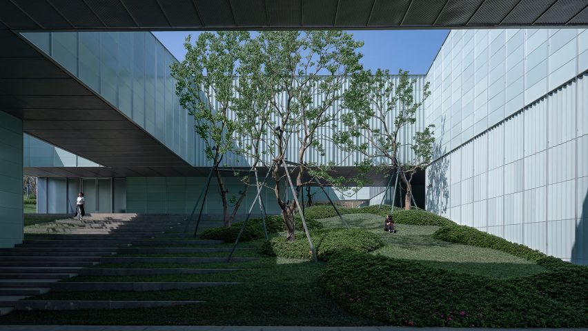Exterior of Yada Theatre by Group of Architects in Yixing, China