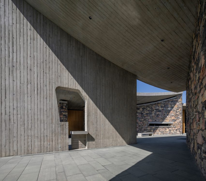 Exterior of Zibo OCT Art Centre by Studio Zhu-Pei