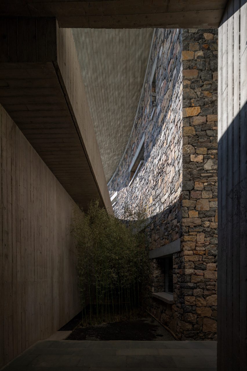 Interior of Zibo OCT Art Centre by Studio Zhu-Pei