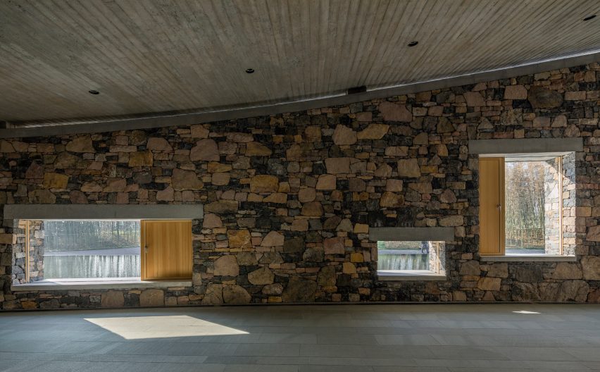 Interior of Zibo OCT Art Centre by Studio Zhu-Pei