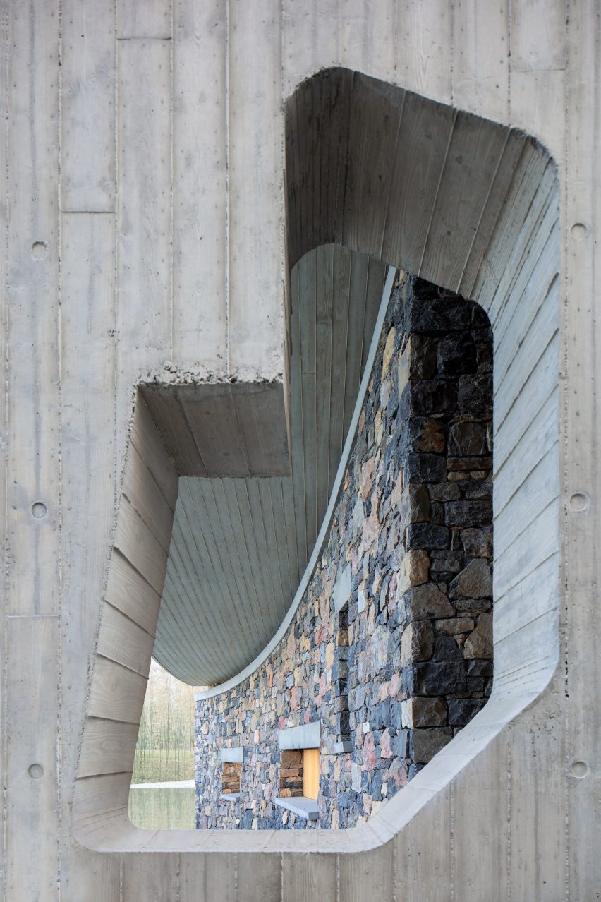 Exterior of Zibo OCT Art Centre by Studio Zhu-Pei