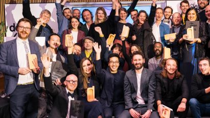 Architects and designers from around the world celebrate at Dezeen Awards 2022 party