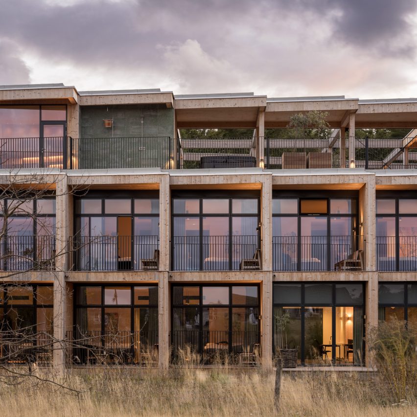 Modular facade of Green Solution House 2.0 by 3XN