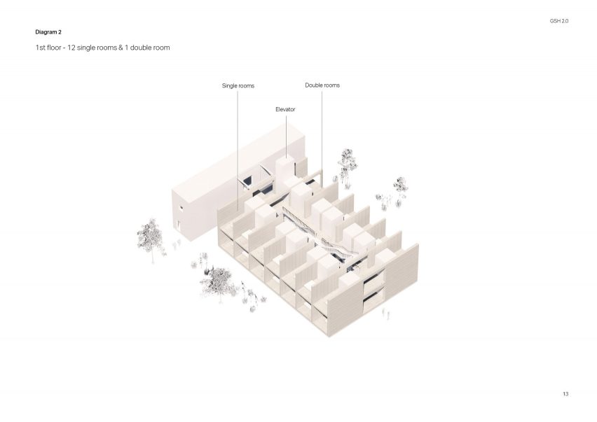 First floor layout diagram