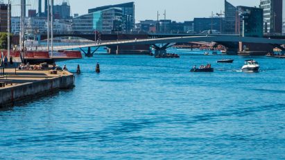 Photograph of Copenhagen's harbour