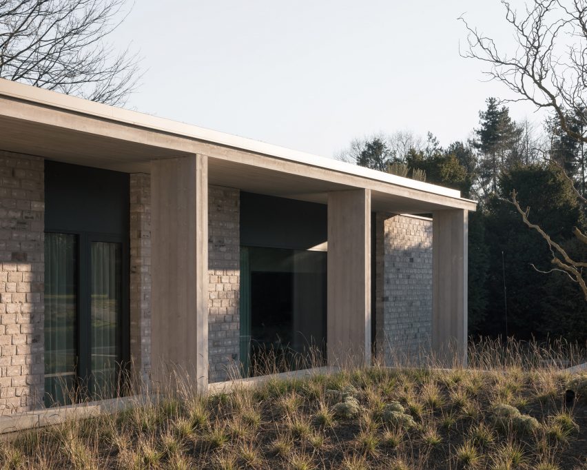 a2o architecten designs home in Belgium for "dwelling in and amongst nature"