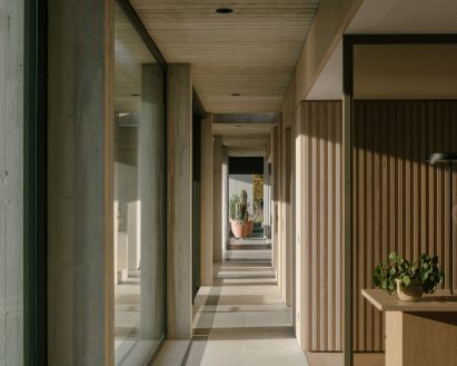 Interior image of the Belgian home