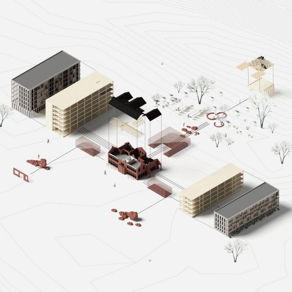 Diagram of adaptive reuse spaces