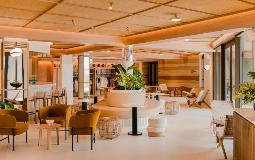 Interior of Aethos Ericeira