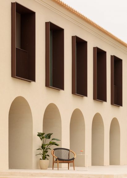 Facade of Aethos hotel