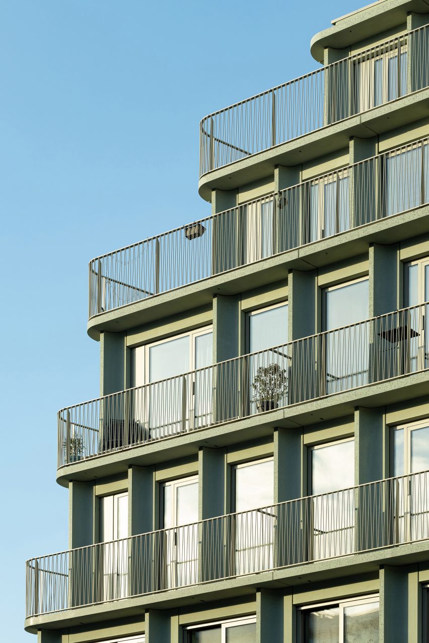 Exterior of Amsterdam Overhoeks by Studioninedots
