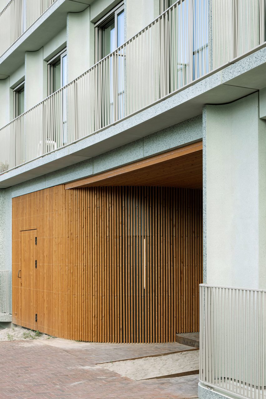 Exterior of Amsterdam Overhoeks by Studioninedots