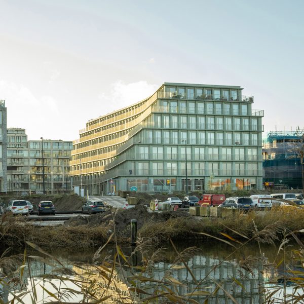 Exterior of Amsterdam Overhoeks by Studioninedots