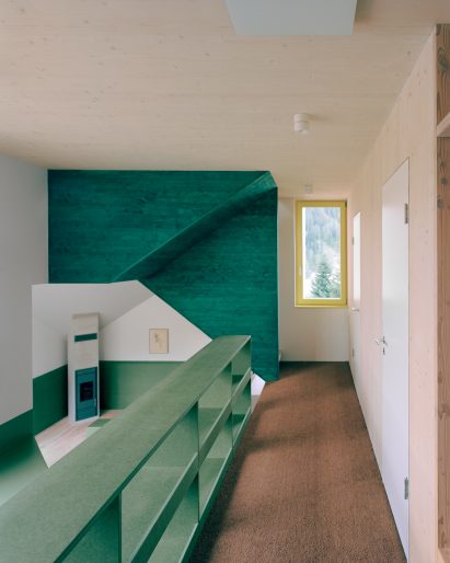 Fireplace in Haus am Hang by AMUNT