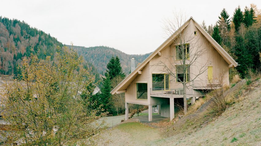 Exterior of Haus am Hang by AMUNT