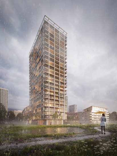Housing in Antwerp's Nieuw Zuid neighbourhood