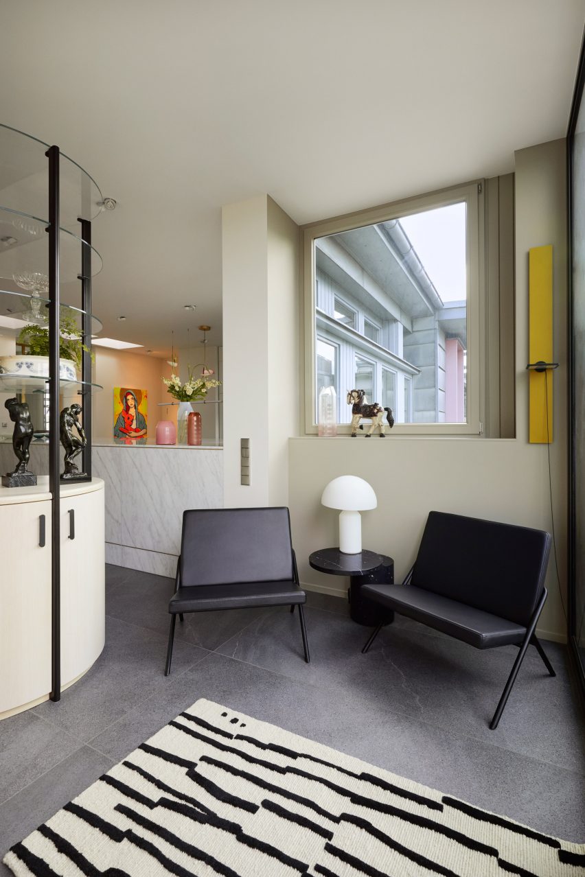 Interior of Berlin penthouse designed by Coordination and Flip Sellin