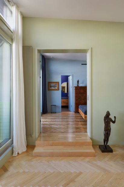 Interior of Berlin penthouse designed by Coordination and Flip Sellin