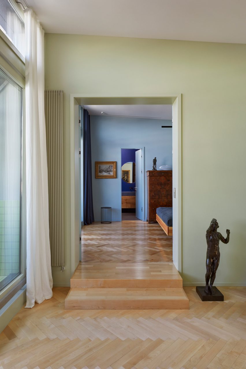 Interior of Berlin penthouse designed by Coordination and Flip Sellin