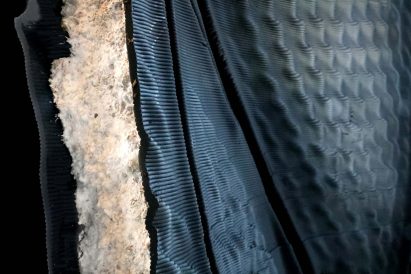 3D-printed mycelium insulation system