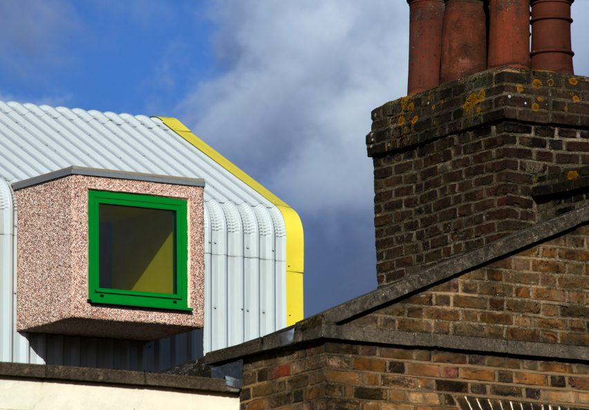Blue House extension by Sean Griffiths