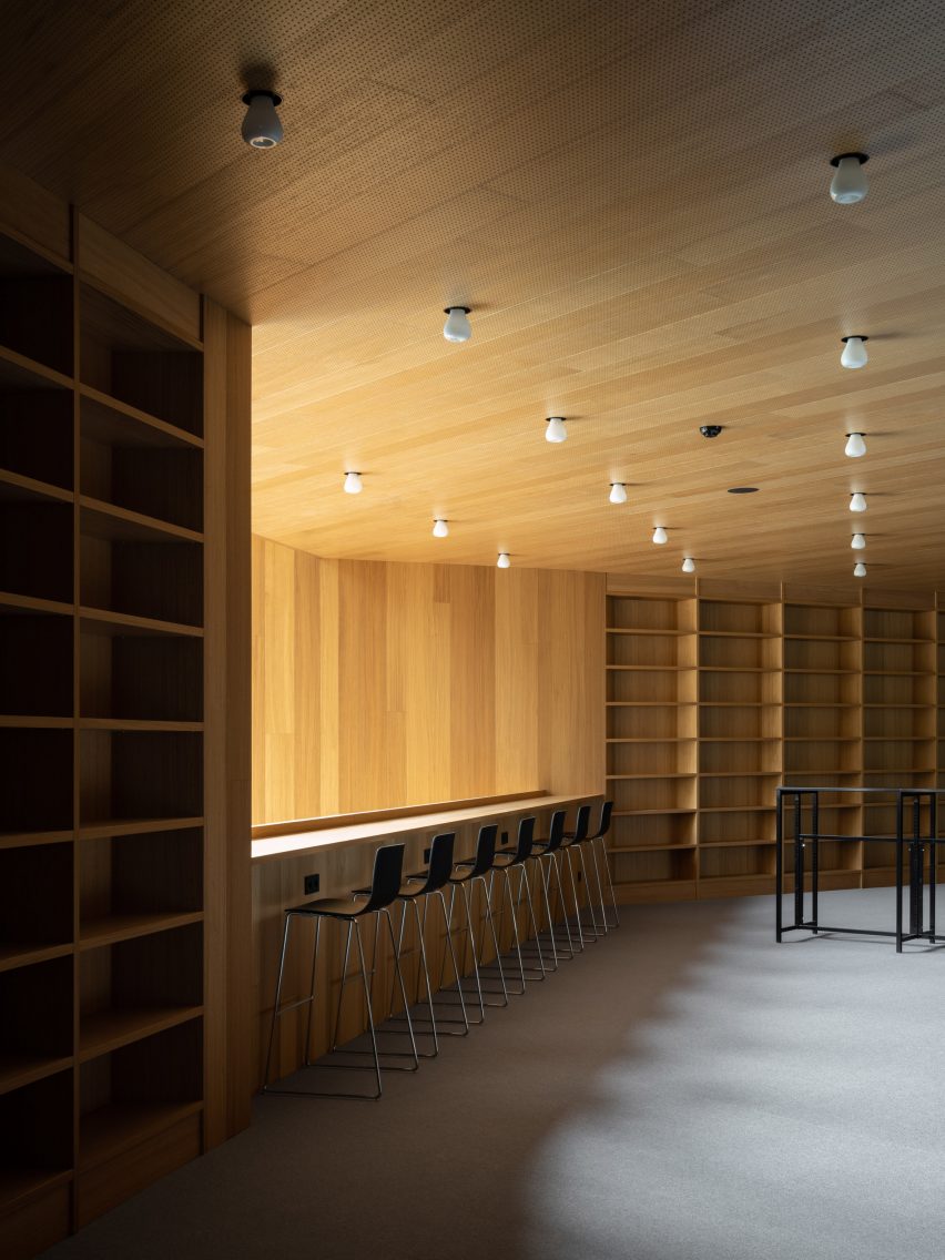 Carlana Mezzalira Pentimalli designs library in Italy blending "ancient and contemporary"
