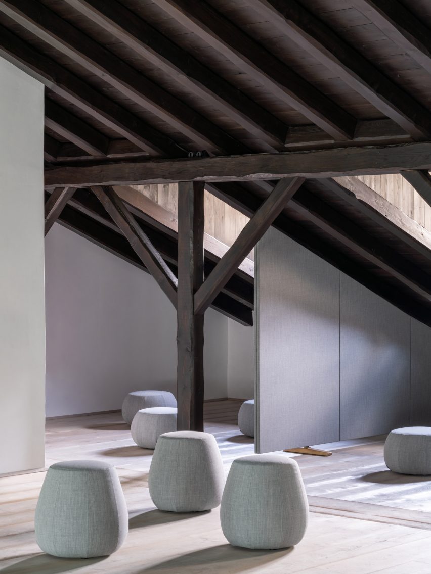 Carlana Mezzalira Pentimalli designs library in Italy blending "ancient and contemporary"